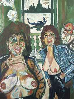 John Bratby: Patti in Venice