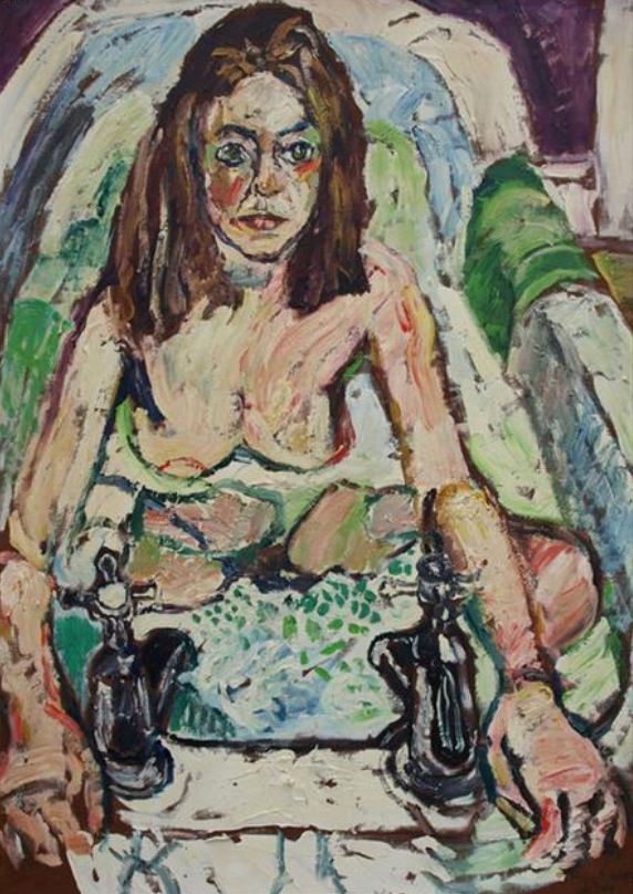 John Bratby: Patti in Bath