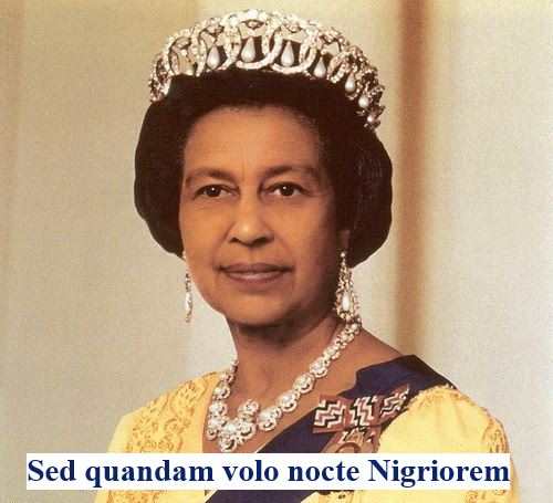 Knigin Elizabeth II. Al Negro Tibor Kalman 1993